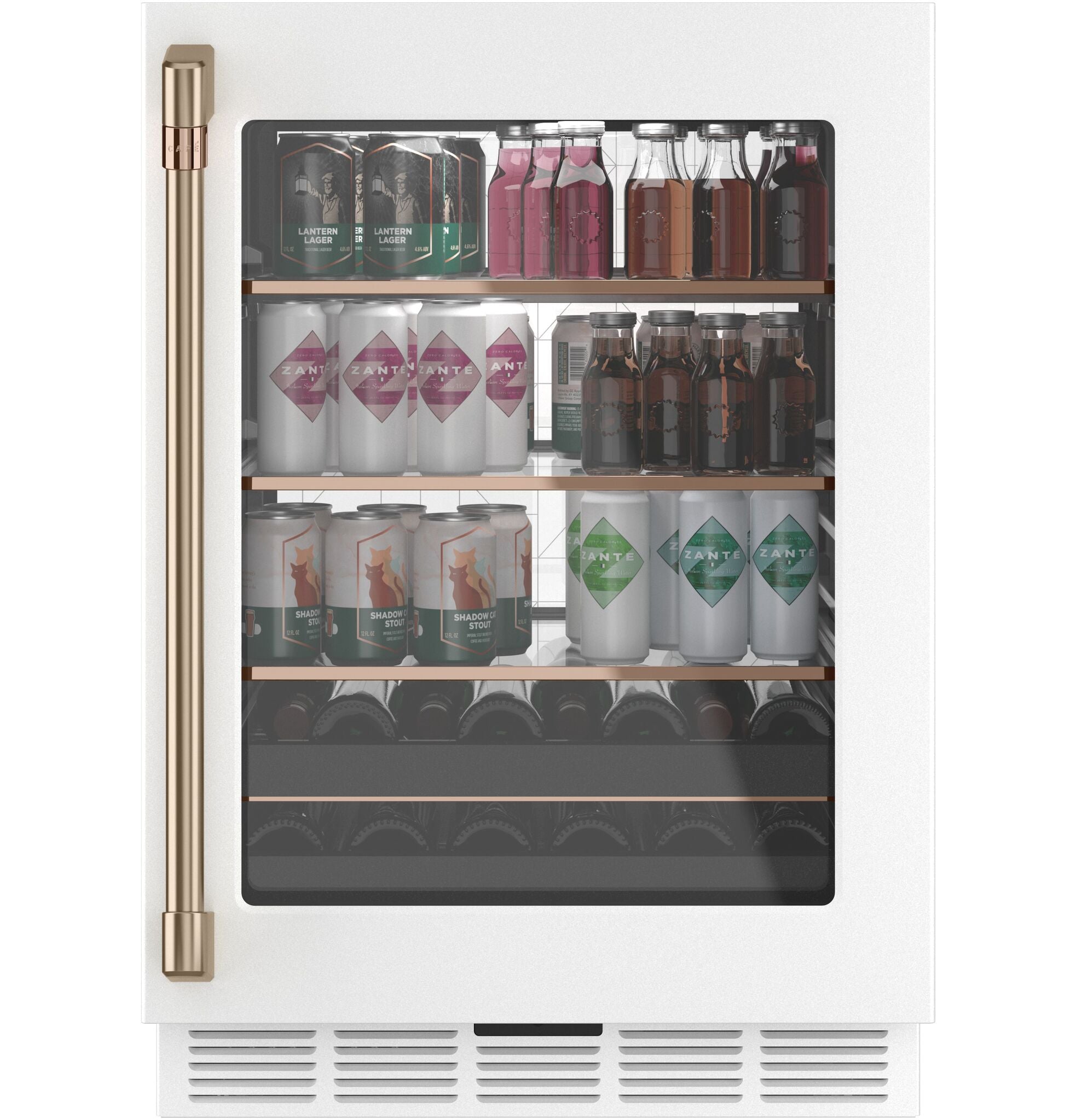 Café Matte White Beverage Centre (5.1 cu.ft.) - CCP06BP4PW2