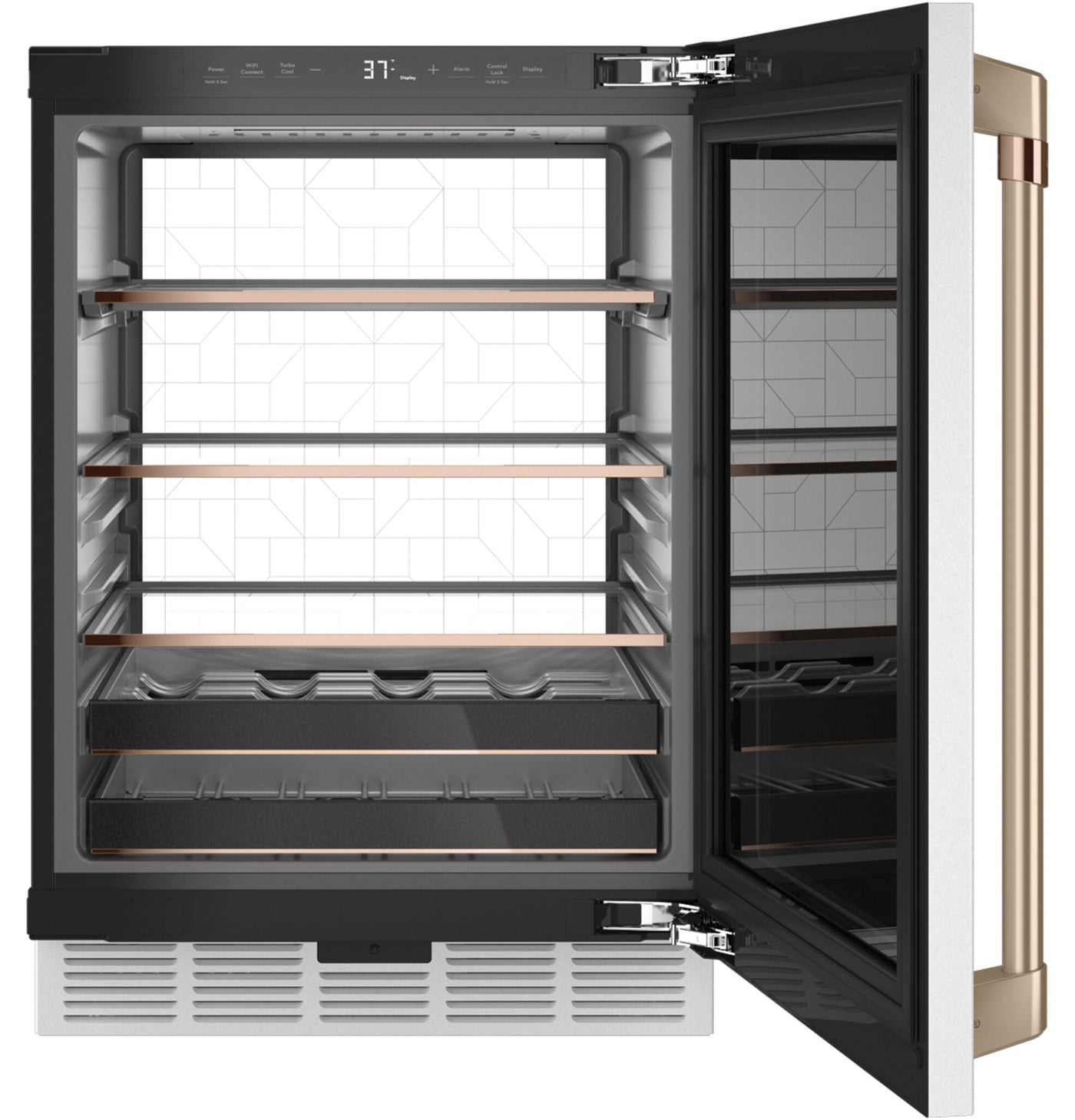 Café Matte White Beverage Centre (5.1 cu.ft.) - CCP06BP4PW2