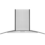 Hauslane Stainless Steel 36" 750 CFM Glass Wall Mount Range Hood - WM-600SS-36