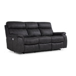 Haven Dual Power Reclining Sofa - Grey