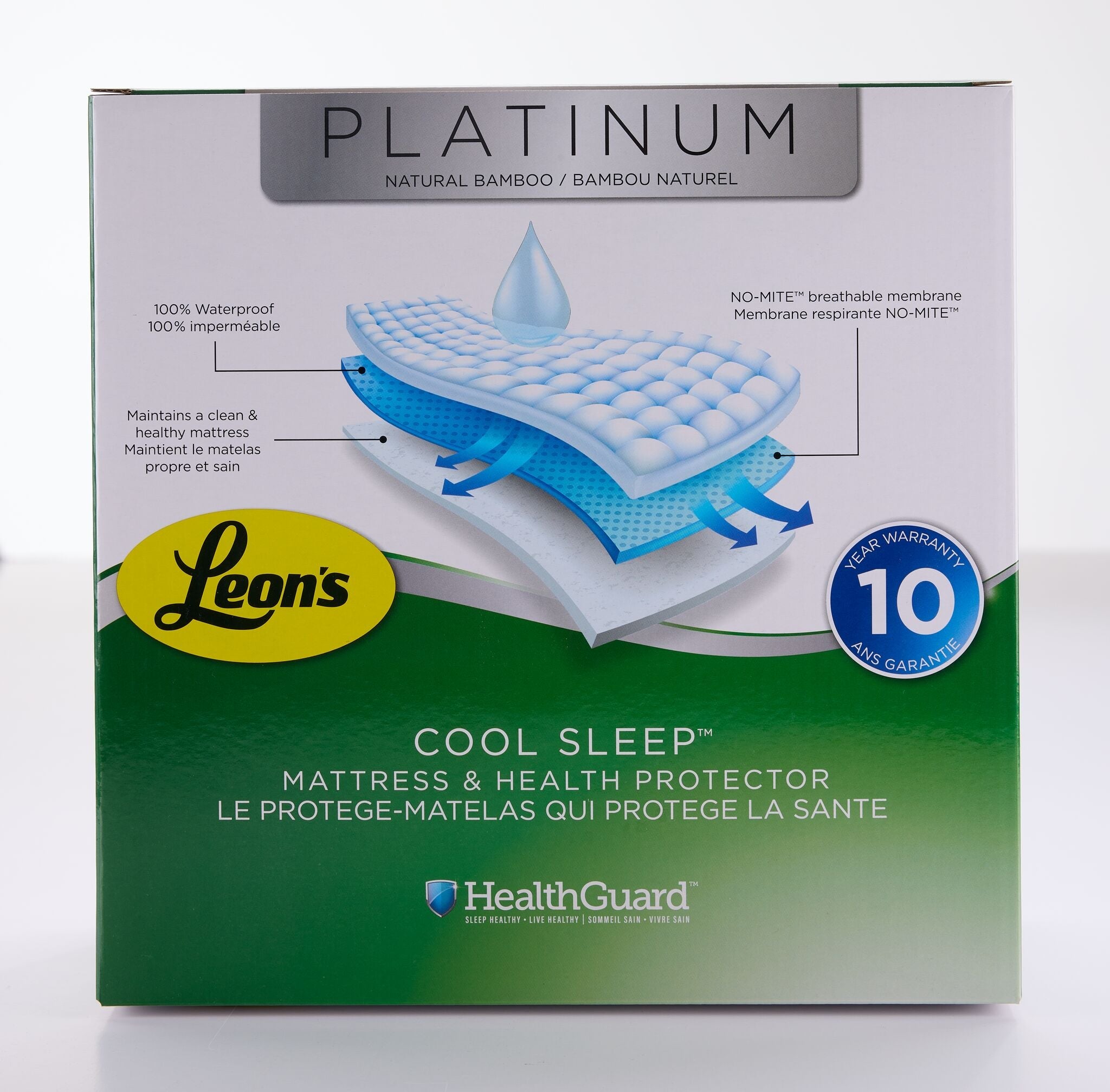 Platinum Full Mattress Health Guard - Bamboo