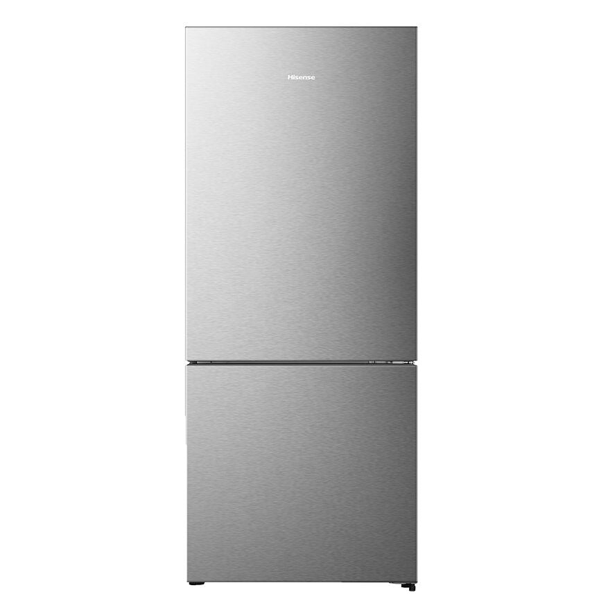 Hisense Fingerprint Resistant Titanium 28" Counter Depth Bottom Mount Fridge (15 Cu.Ft.) - RB15A2CSE