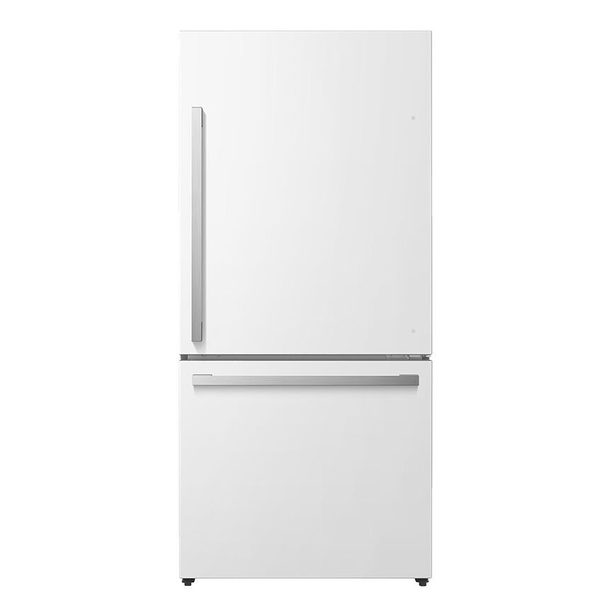 Hisense White 32" Counter-Depth Bottom Mount Fridge (17 Cu.Ft.) - RB17A2CWE