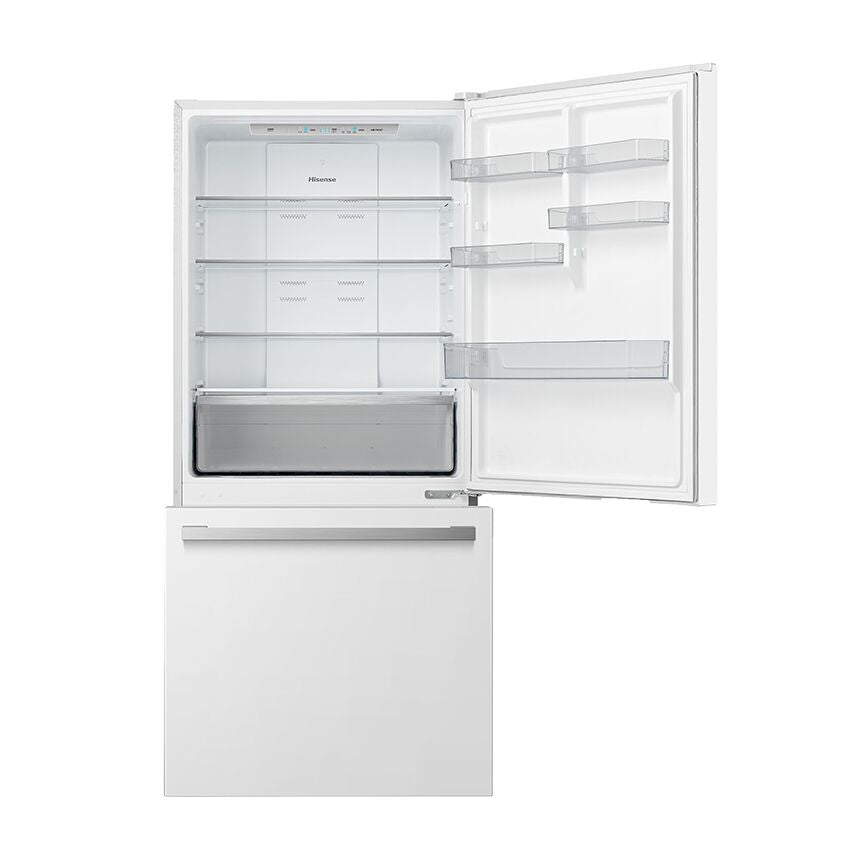 Hisense White 32" Counter-Depth Bottom Mount Fridge (17 Cu.Ft.) - RB17A2CWE