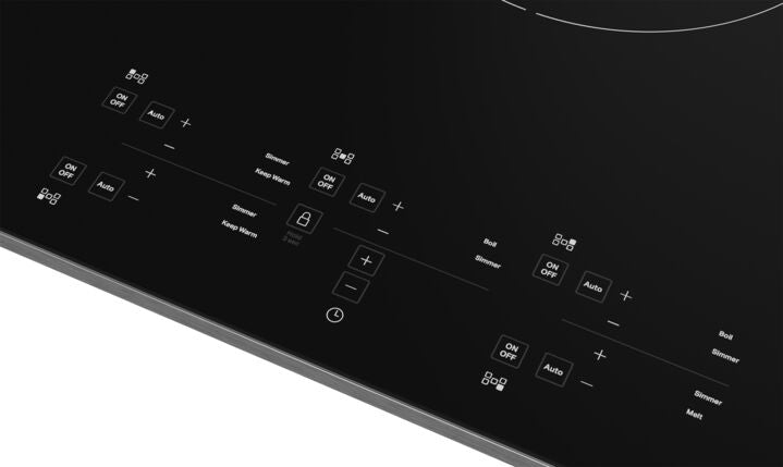 KitchenAid Stainless Steel 30" 5-Element Electric Sensor Induction Cooktop - KCIG550JSS