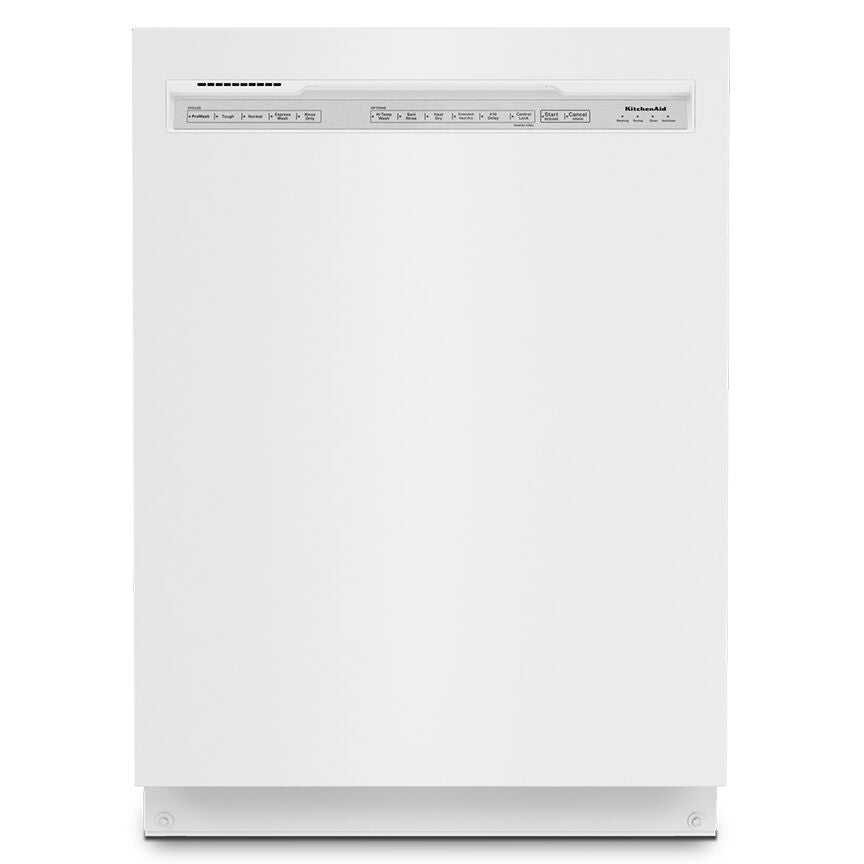 KitchenAid White Dishwasher with ProWash™ (47 dBA) - KDFE104KWH