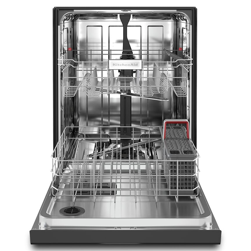 KitchenAid Black Dishwasher with ProWash™ (47 dBA) - KDFE104KBL