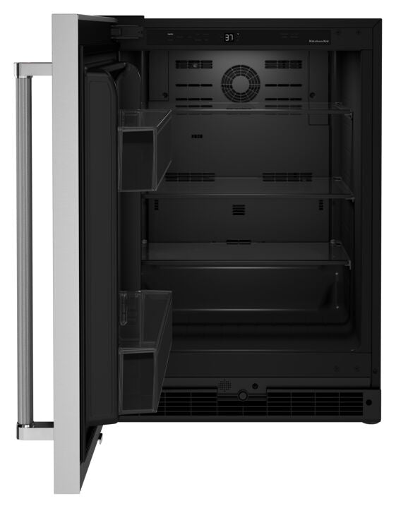 KitchenAid Stainless Steel Under-Counter Refrigerator (4.9 cu. ft.) - KURL114KSB