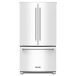 KitchenAid White Counter-Depth French Door Refrigerator (20 Cu.Ft.) - KRFC136RWH
