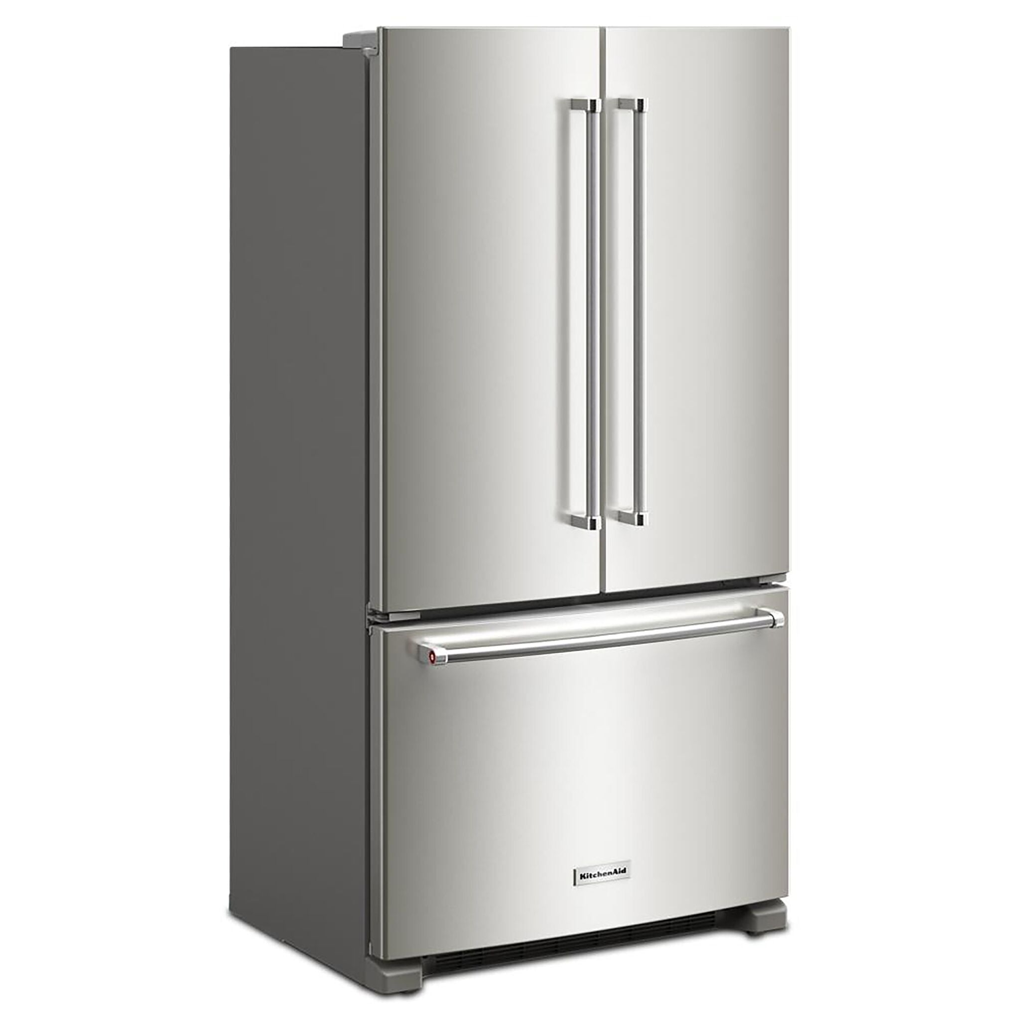 KitchenAid Fingerprint Resistant Stainless Steel Counter-Depth French Door Refrigerator (20 Cu.Ft) - KRFC136RPS