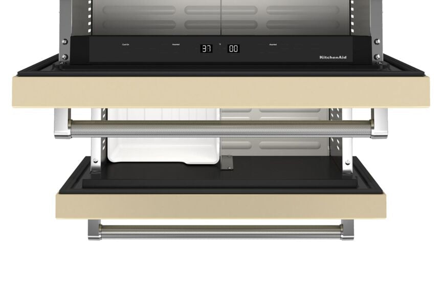 KitchenAid Panel Ready 24" Undercounter Double-Drawer Refrigerator/Freezer (4.29 Cu Ft) - KUDF204KPA