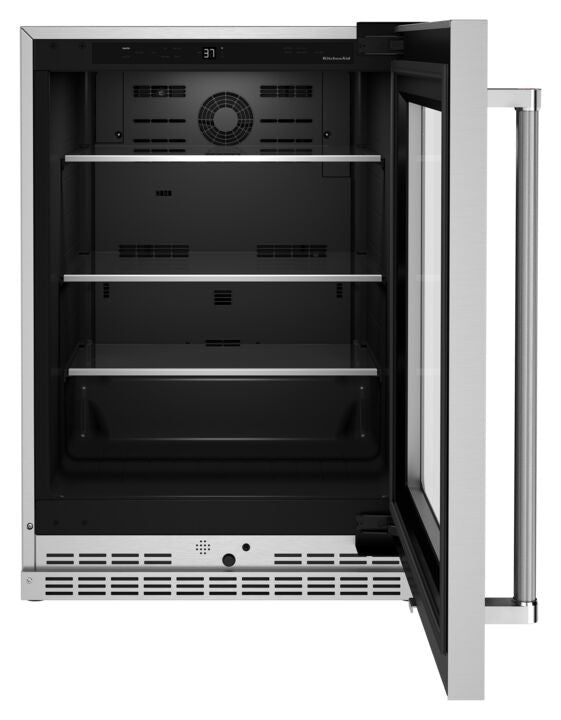 KitchenAid Stainless Steel Under-Counter Refrigerator (5.2 cu. ft.) - KURR314KSS