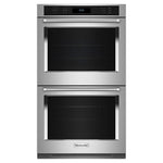 KitchenAid PrintShield Stainless 30" Double Wall Oven (10.00 Cu Ft) - KOED530PPS