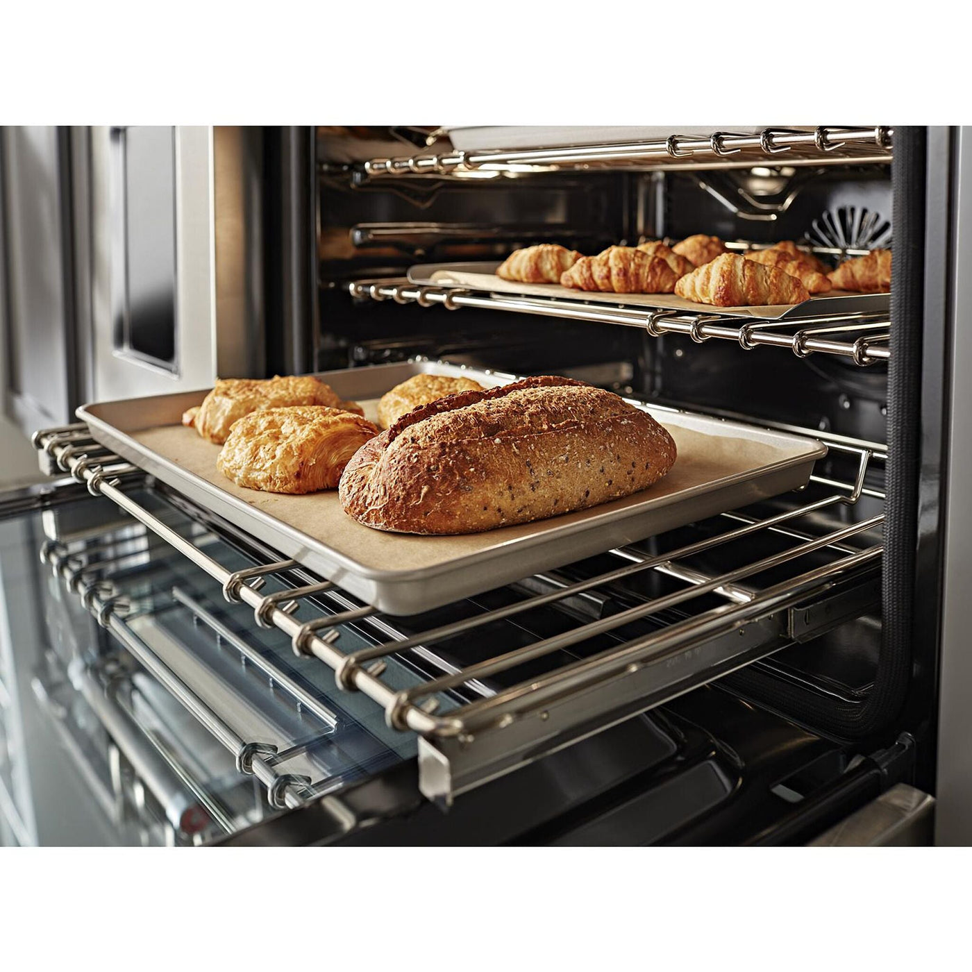 KitchenAid Matte Avocado Smart Freestanding Gas Range (6.3 Cu. Ft.) - KFGC558JAV