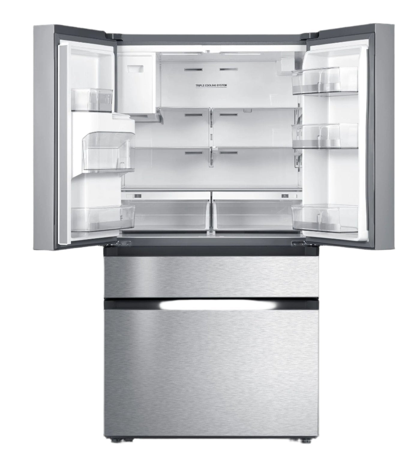 L2 Stainless Steel Counter-Depth French Door Refrigerator (21.64 Cu.Ft.) - LRQ22D6AST