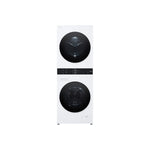 LG 24" White Single Unit WashTower™ Front Load Washer (3.1 Cu.ft) and Electric Ventless Heat Pump Dryer (4.2 Cu.ft) - WKHC152HWA