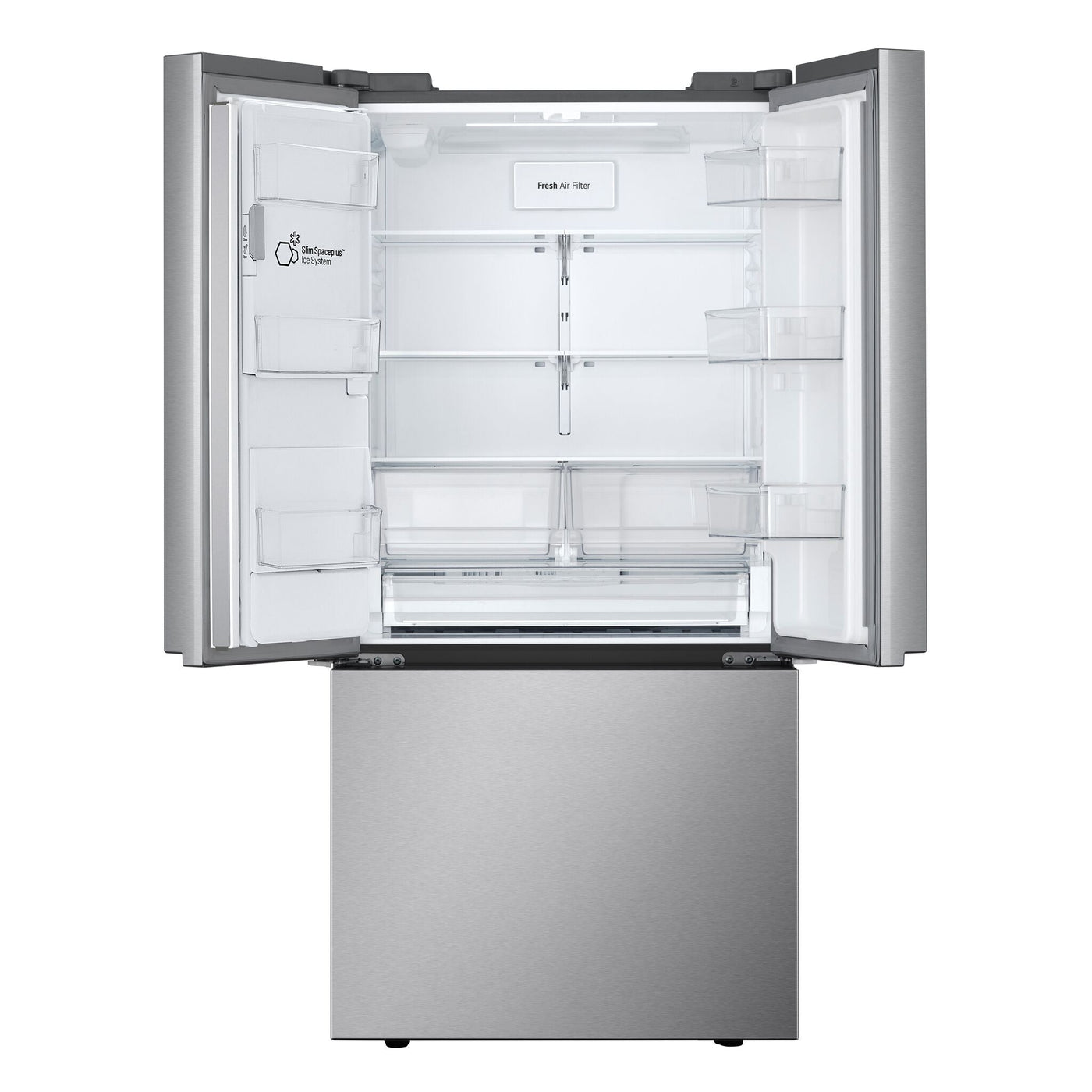 LG Smudge Proof Stainless Steel Counter-Depth MAX™ French Door Refrigerator (20 cu. ft.) - LF20C6330S
