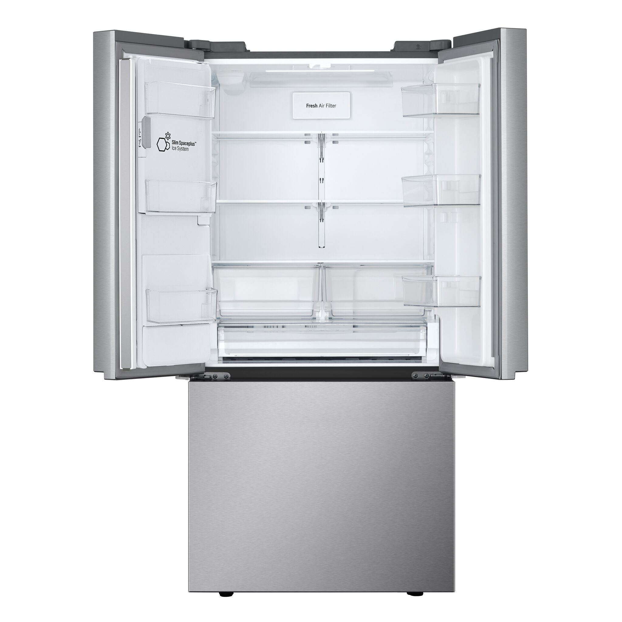 LG Smudge Proof Stainless Steel Counter-Depth MAX™ French Door Refrigerator (20 cu. ft.) - LF20C6330S
