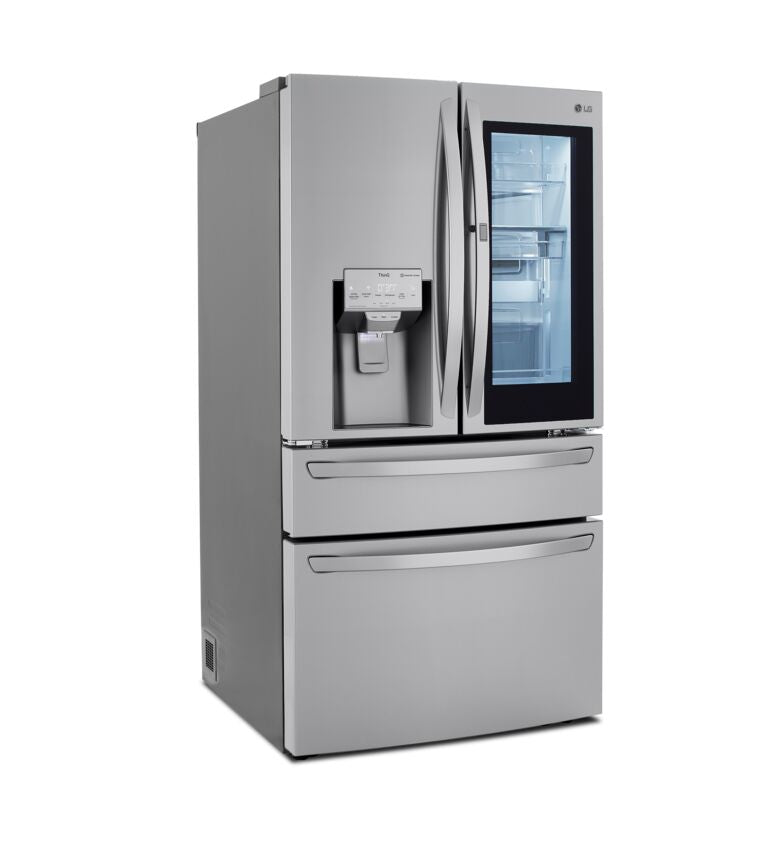 LG Smudge Proof Stainless Steel InstaView ThinQ Door-in-Door Refrigerator with Craft Ice (30 Cu.Ft) - LRMVS3006S