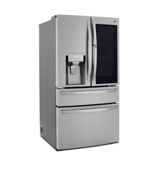 LG Smudge Proof Stainless Steel InstaView ThinQ Door-in-Door Refrigerator with Craft Ice (30 Cu.Ft) - LRMVS3006S