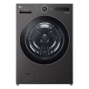 LG Black Steel All-in-One Ventless Washer/Dryer Combo with Inverter HeatPump™ Technology and Direct Drive Motor (5.8 cu. ft. - WM6998HBA