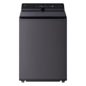 LG Matte Black Top Load Washer with 4-Way™ Agitator (6.1 cu. ft.) - WT8405CB