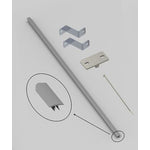 Marathon Dark Stainless Steel Side-by-Side Joining Kit - MARMUFBLS