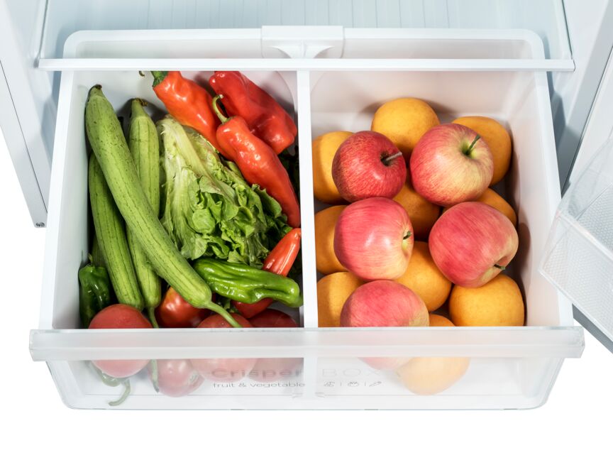 Marathon 23.4" Stainless Steel Top Mount Refrigerator (12.1 cu. ft.) - MFF123SS