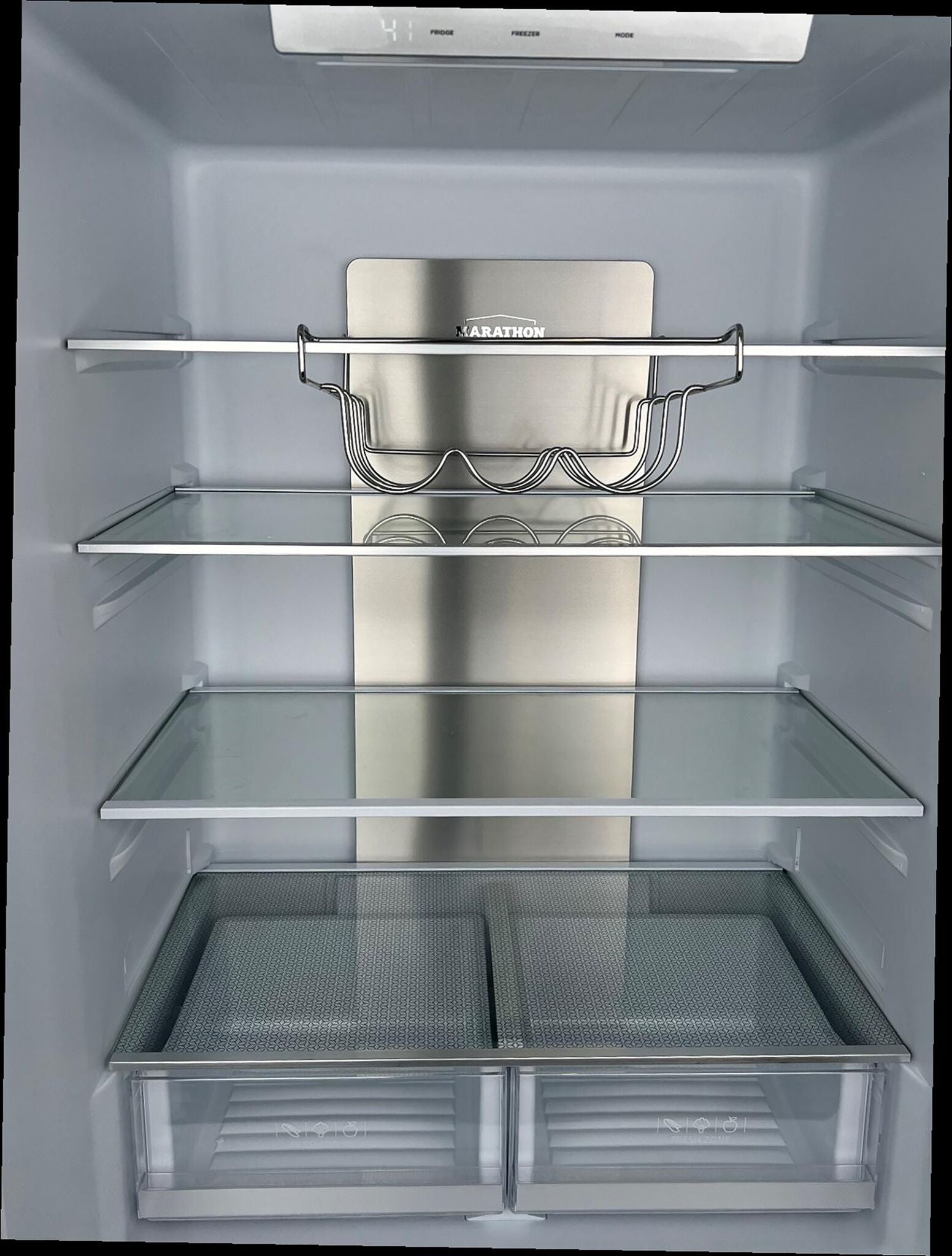 Marathon White Bottom Mount Refrigerator (18 Cu.Ft.) - MFF179WBM-LH