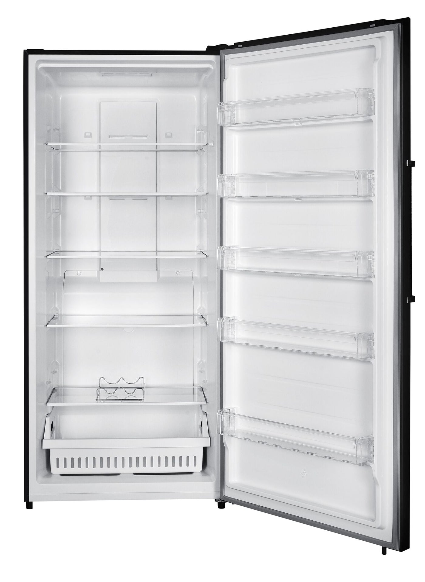 Marathon Black Steel Convertible Fridge/Freezer (21.2 Cu.Ft.) - MFF212BLS