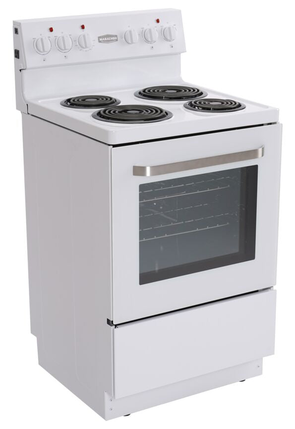 Marathon White Electric Coil Range (2.7 cu. ft.) - MER240W
