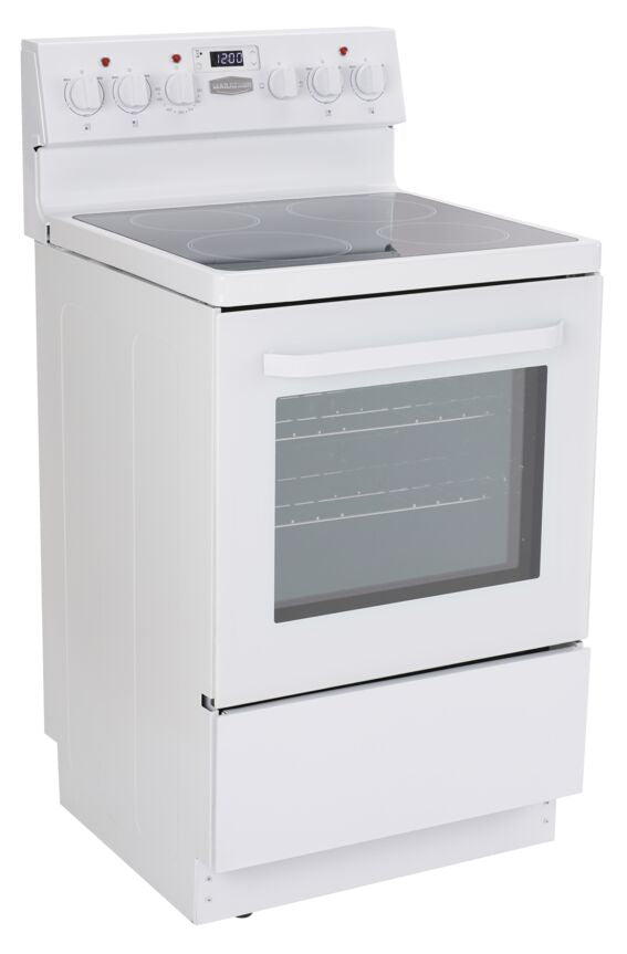Marathon White Schott Ceran® Smooth top Electric Range (2.7 cu.ft.) - MER245W-1