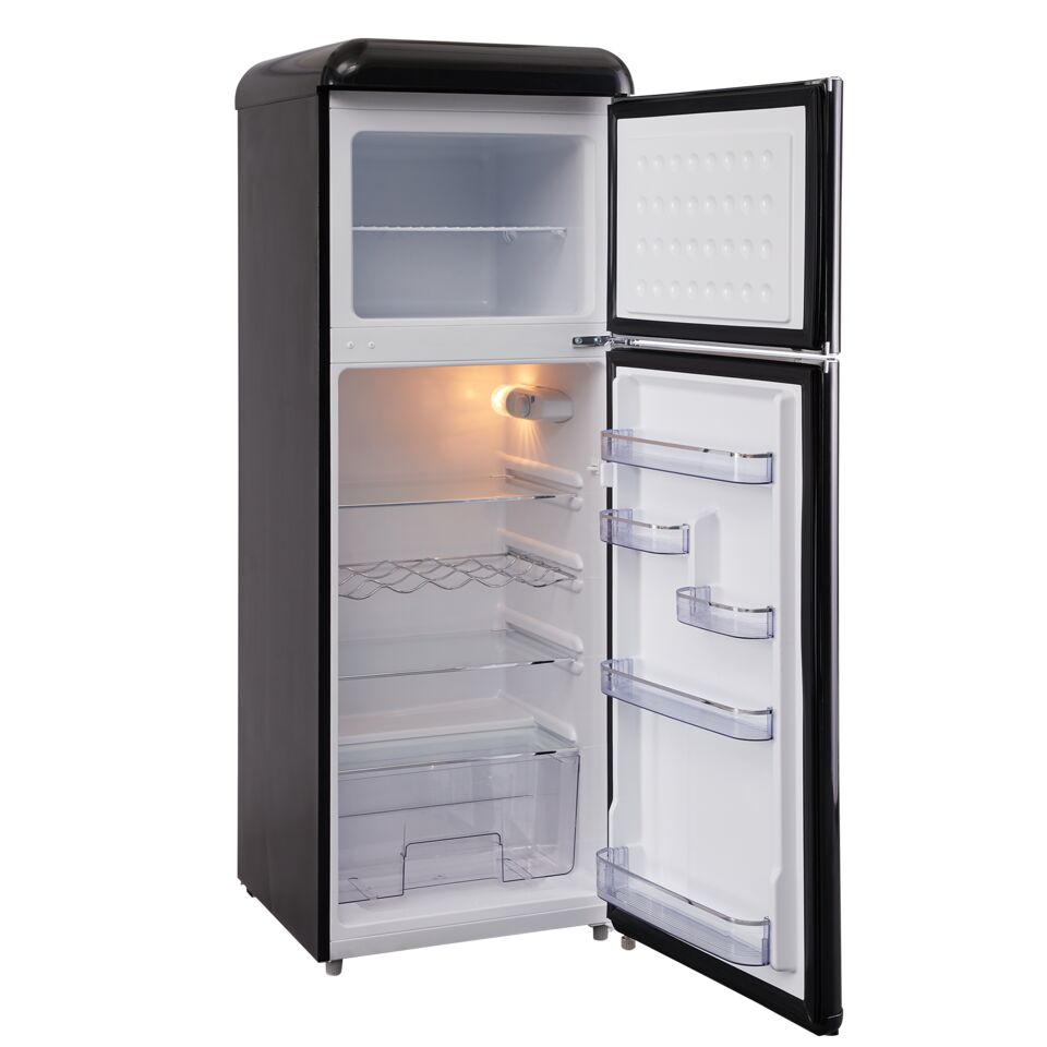 Epic 21.5" Black Retro Top Mount Refrigerator (7.5 cu. ft.) - ERR82BL-1