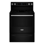 Maytag Black Electric Freestanding Range (5.3 Cu.Ft.) - YMFES6030RB