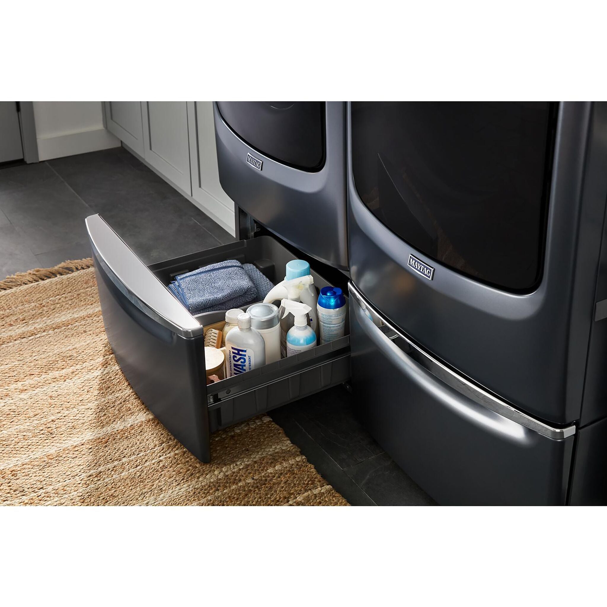 Maytag Midnight Steel Pedestal - XHPC155RF