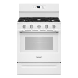 Maytag White Gas Freestanding Range (5 Cu.Ft.) - MFGS6030RW