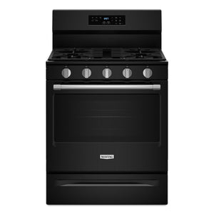 Maytag Black Gas Freestanding Range (5 Cu.Ft.) - MFGS6030RB