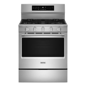 Maytag Fingerprint Resistant Stainless Steel Gas Freestanding Range (5 Cu.Ft.) - MFGS8030RZ