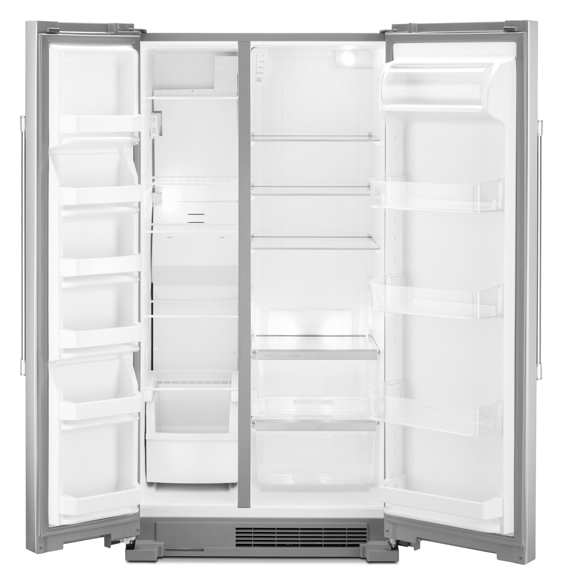 Maytag Fingerprint Resistant Stainless Steel 35.88" Side-by-Side Refrigerator (25 cu. ft) - MSS25N4MKZ