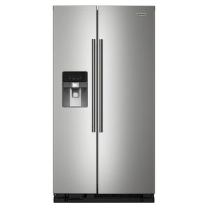 Maytag Fingerprint Resistant Stainless Steel Side-by-Side Refrigerator (24.5 Cu.Ft.) - MRSF4036PZ