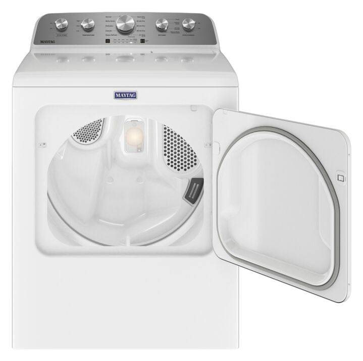 Maytag White Gas Dryer with Steam Enhanced Cycles (7.0 cu. ft.) - MGD5430MW