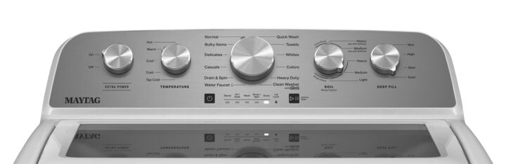 Maytag White Top Load Washer with Extra Power (5.5 cu. ft.) - MVW5430MW