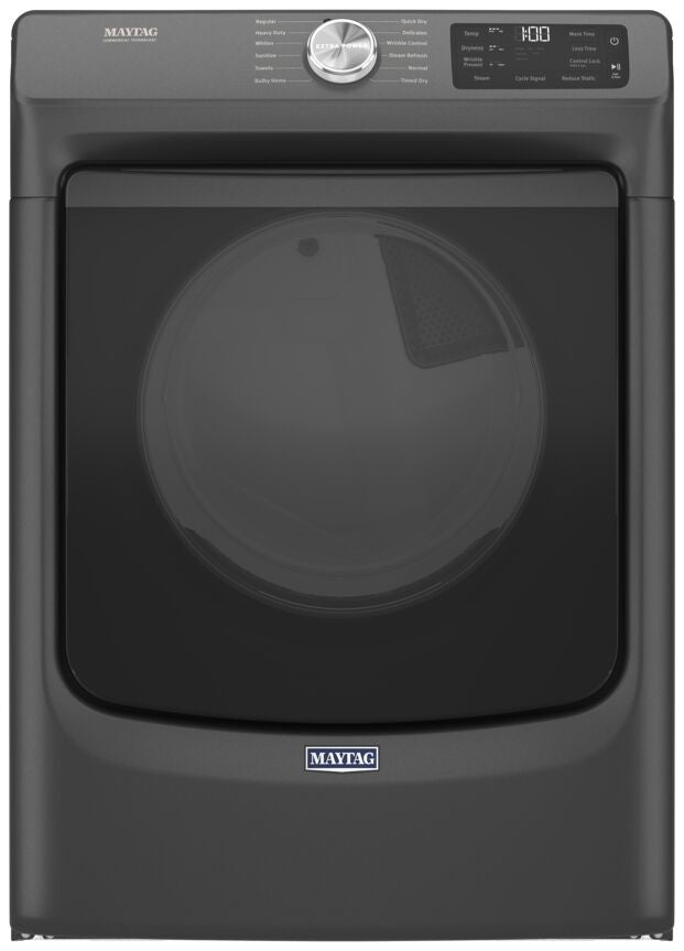 Maytag Volcano Black Gas Dryer with Extra Power and Quick Cycle (7.3 cu. ft.) - MGD6630MBK
