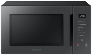 Samsung BESPOKE Charcoal Glass Countertop Microwave (1.1 cu.ft.) - MS11T5018AC/AC