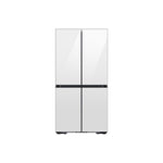 Samsung BESPOKE White Glass 4-Door Flex Refrigerator with Beverage Centre (22.8 cu.ft.) -RF23DB960012AA