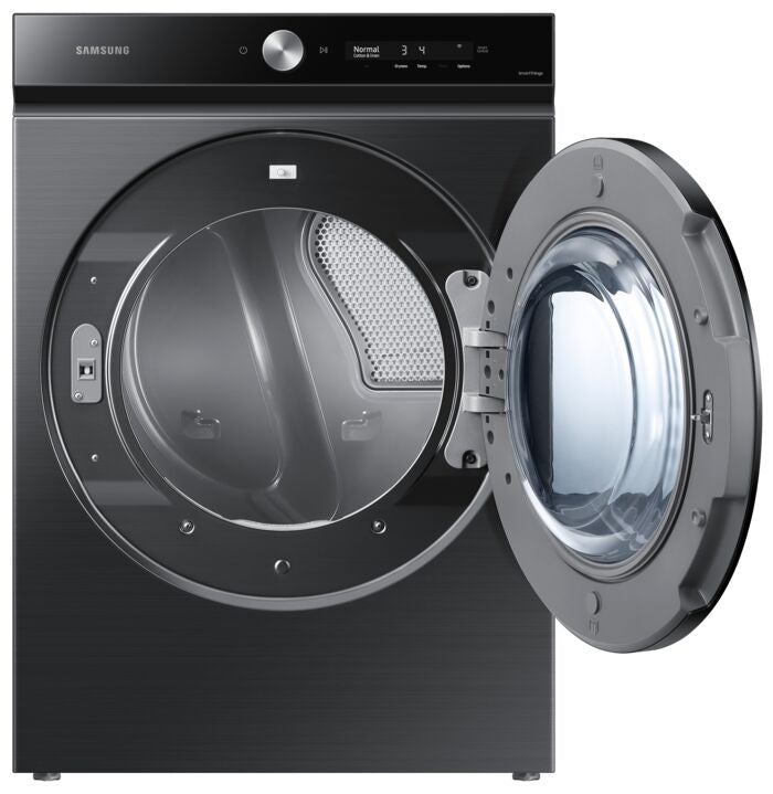 Samsung BESPOKE Black Stainless Electric Dryer with SuperSpeed (7.6 cu. ft.) - DVE53BB8700VAC