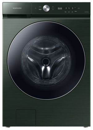Samsung BESPOKE Emerald Green Front-Load Washer with Ultra Capacity (6.1 cu. ft.) - WF53BB8900AGUS