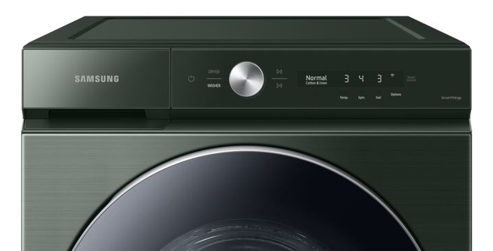 Samsung BESPOKE Emerald Green Front-Load Washer with Ultra Capacity (6.1 cu. ft.) - WF53BB8900AGUS