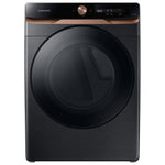 Samsung Black Stainless Front Load Dryer with Smart Dial (7.5 cu. ft.) - DVE46BG6500VAC