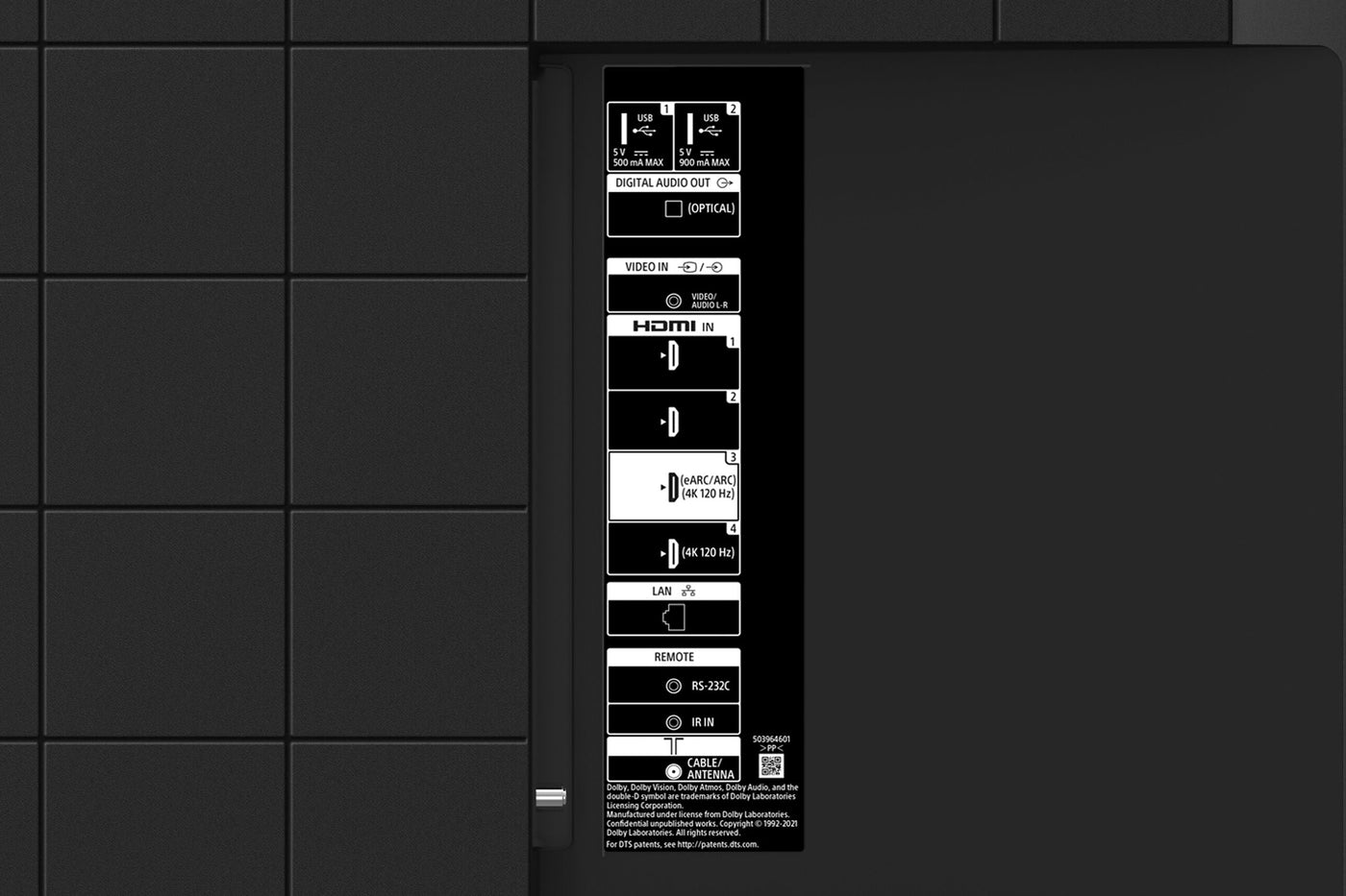 Sony 85" 4K HDR 120Hz LED Google TV - KD85X85K